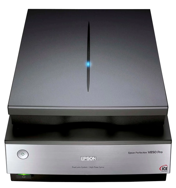 Epson - Perfection V850 Pro Photo Scanner - Gray