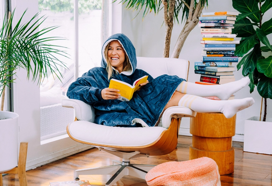 The Comfy Original Quarter Zip Wearable Blanket