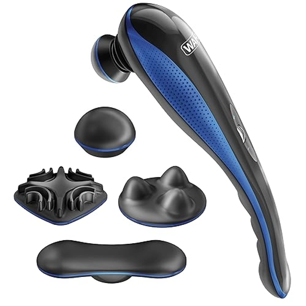 Wahl Lithium Ion Deep Tissue Long Handled Cordless Percussion Therapeutic Handheld Massager for Muscle, Back, Neck, Shoulder, Full Body Pain Relief – FSA Eligible – Model 4232