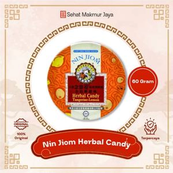 Nin Jiom Pei Pa Koa Herbal Candy Tangerine-Lemon