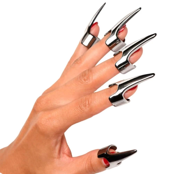 Clawed Fingernail Sensation Play Rings