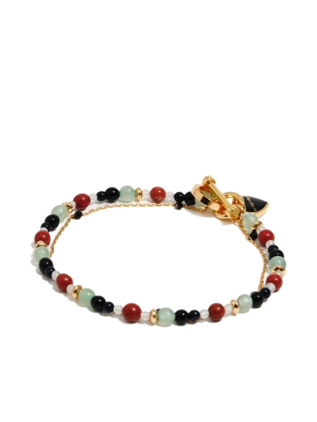 Bimba y Lola pulsera doble con logo de corazón | Talla única