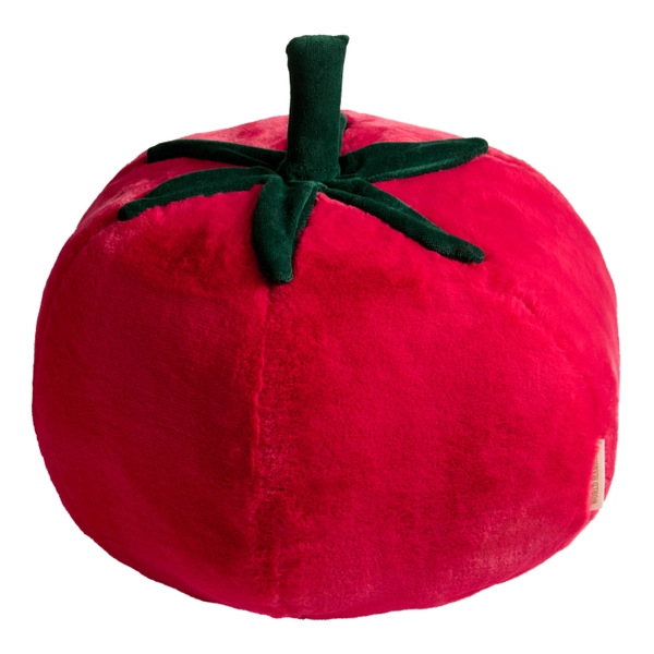 Red Tomato Shaped Throw Pillow - World Market