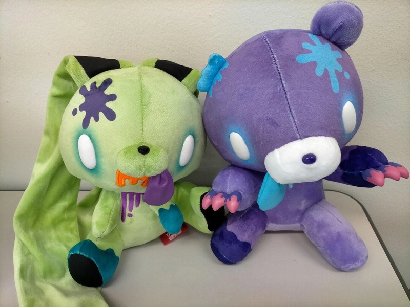 Chax GP Gloomy Bear Bunny Plush Doll Of The Dead Zombie Ver. Set Of 2 Taito New