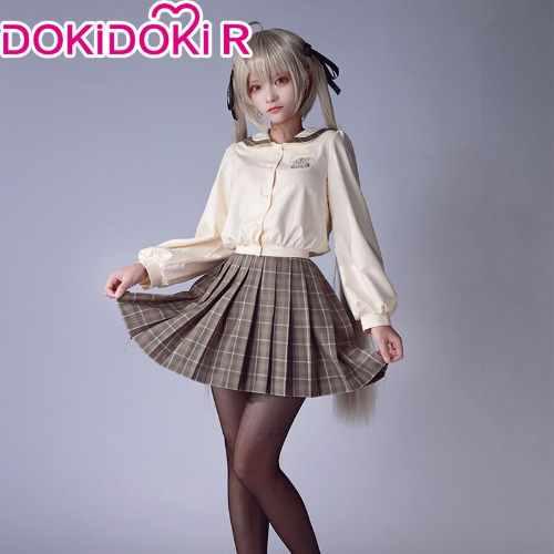 DokiDoki-R Anime Yosuga no Sora Cosplay Kasugano Sora Costume JK Uniform Women | Costume / L