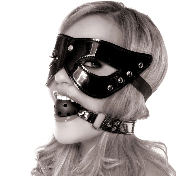 Fetish Fantasy Masquerade Mask & Ball Gag - Bondage | Adam & Eve