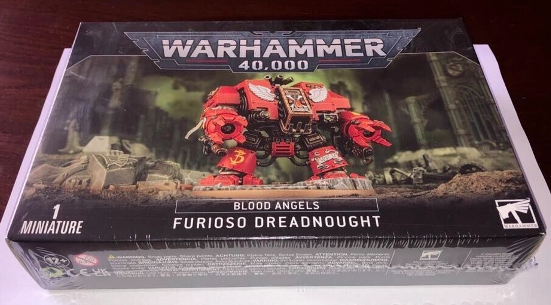 Warhammer 40,000 Blood Angels Furioso Dreadnought New Death Company Librarian GW