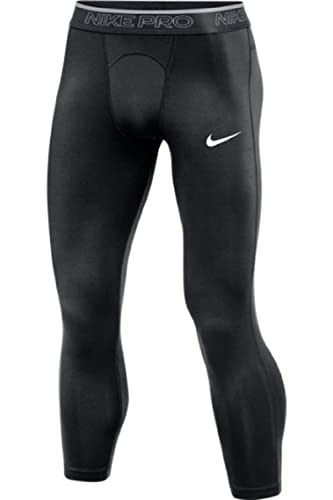 Nike Mens Pro 3/4 Length Training Tight - Large - Black