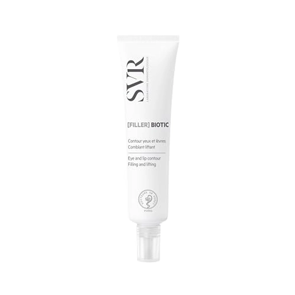 SVR - Crème contour yeux et lèvres déshydratées [FILLER] BIOTIC - Comblant liftant - Anti-rides, Lisse, Lift, Repuple - Peptide + Probiotiques + Acide Hyaluronique + Vitamine C - 15 ml