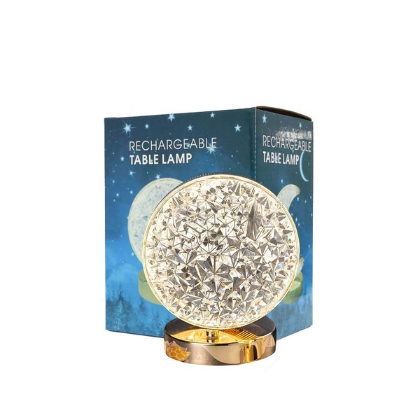 Celestial LED Lamp Moon Star Rechargeable Table Lamp - D