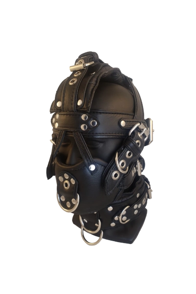 Heavy Bondage Reinforced Gag Muzzle | House of Basciano