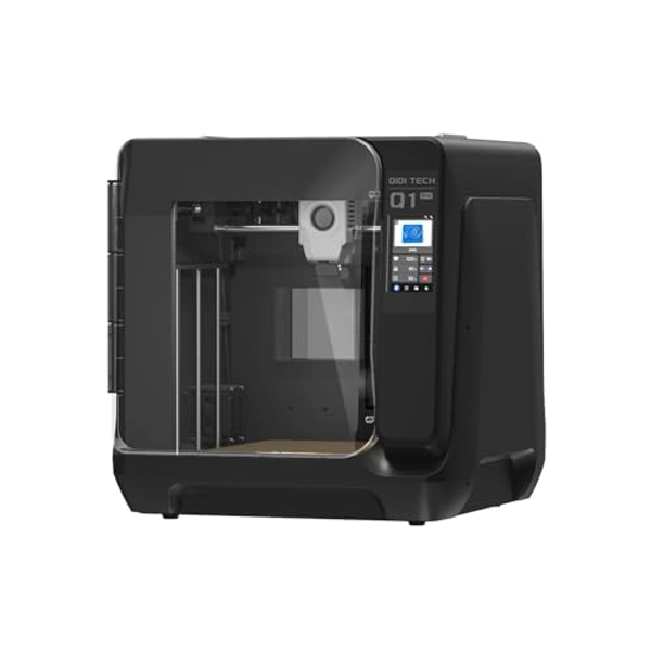 QIDI Q1 Pro 3D Printer, 600mm/s High-Speed Fully Auto Leveling 3D Printers with Camera, 60℃ Chamber Heat, 350°C Print Support Carbon Fiber Filament, Tangle Detection, Printing Size 9.65"x9.65"x9.45"