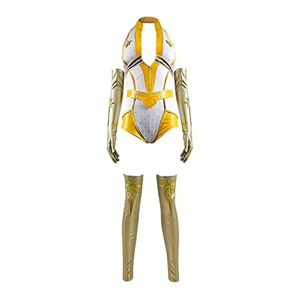 Topsun Womens Starlight Cosplay Costumes Annie January Season 1 Halloween Outfits Jumpsuit