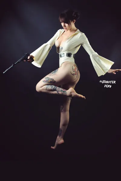 Latex Princess Leia Inspired Body