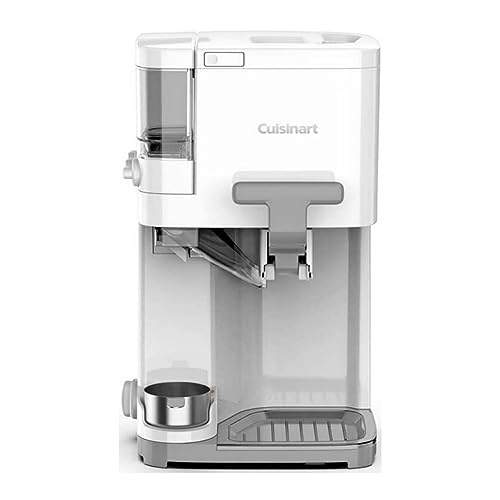Cuisinart Ice Cream Maker Machine, 1.5 Quart Mix It In Soft Serve, Yogurt, Sorbet, Sherbet Maker, White, ICE-45P1