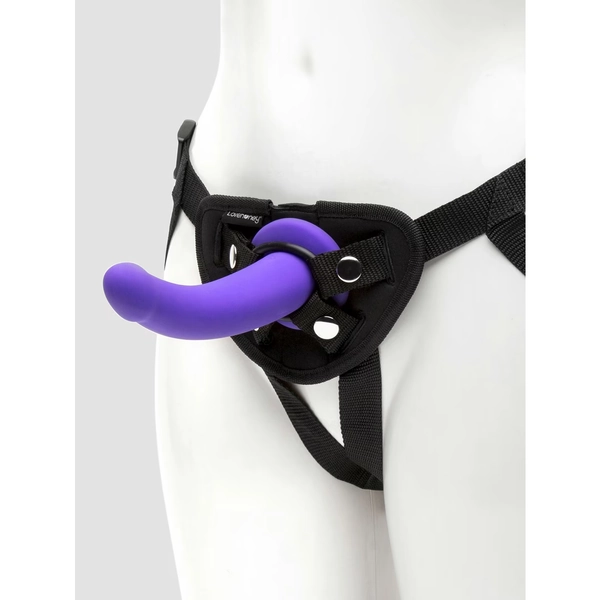 Lovehoney Advanced Unisex Strap-On Harness Kit with 7 Inch G-Spot Dildo