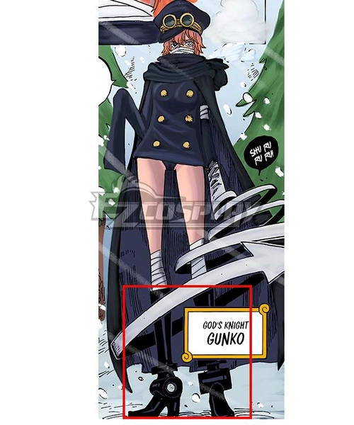 One Piece Gunko Shoes Cosplay Boots