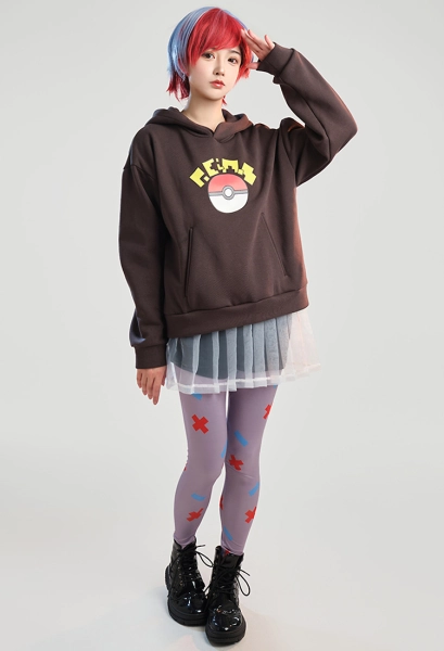 PM Penny Cosplay Costume Hoodie and Skirt with Leggings