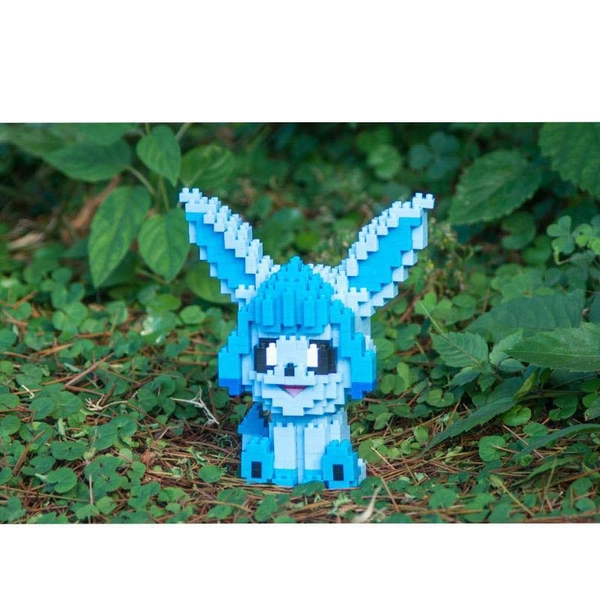 Eeveelution Building Blocks Cute Eevee Evolutions Toy Blocks - Glaceon