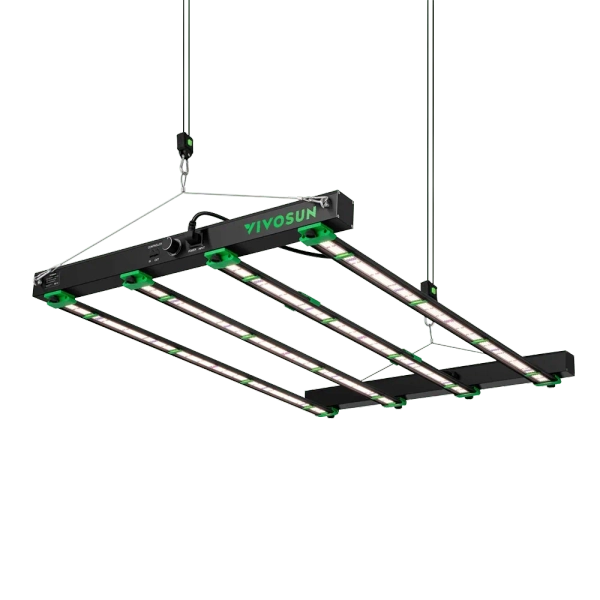 VSFD4500 Full Spectrum LED Grow Light Bar 450W, Detachable Design with 6 Dimming Option