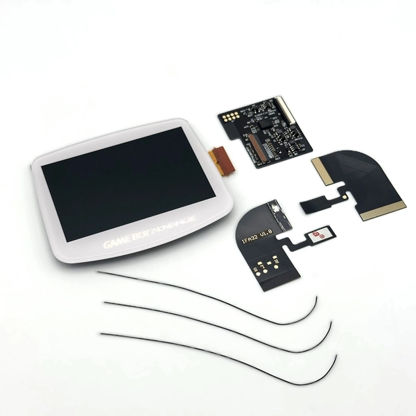 FunnyPlaying GBA Laminated M2 IPS Backlight Screen Mod Kit