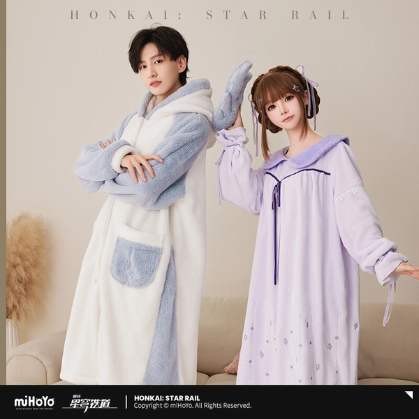miHoYo Honkai: Star Rail Robin Sunday Plush Nighty Official Sleepwear Robes
