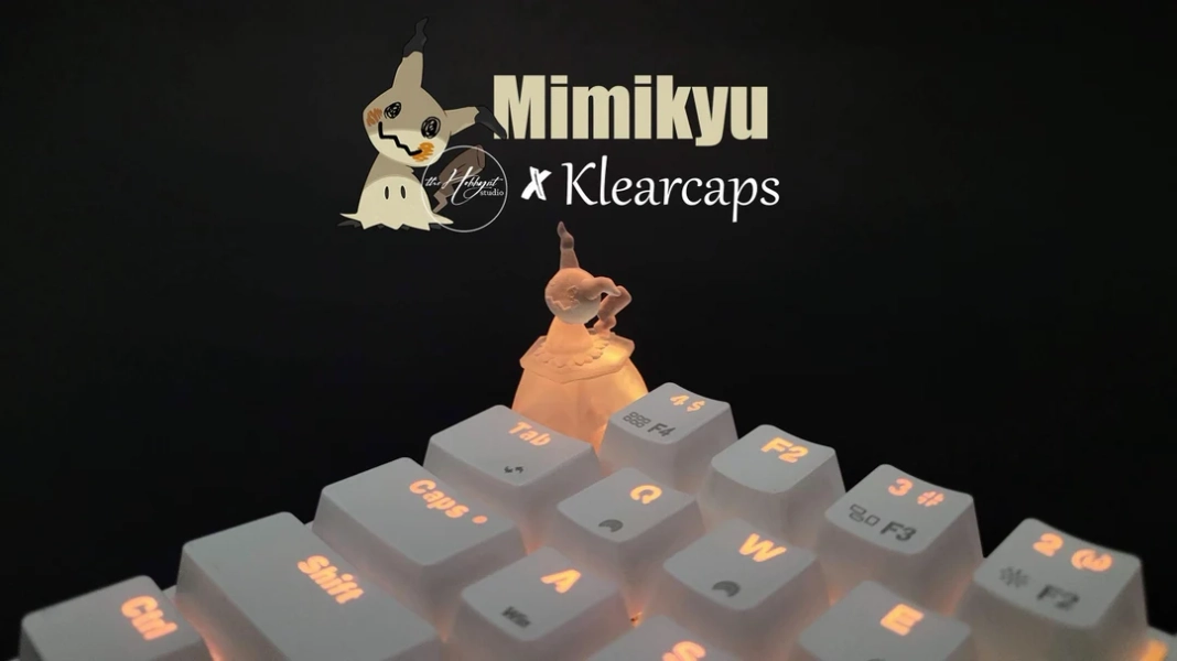 MIMIKYU Keycap Clear - Etsy