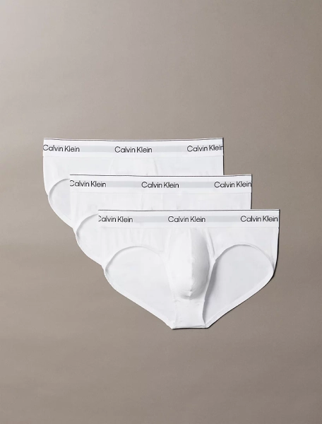 3 Pack Hip Briefs - Icon Cotton Stretch