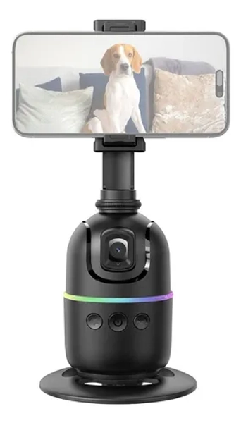 Soporte Celular Graba Seguimiento Facial Rotación 360