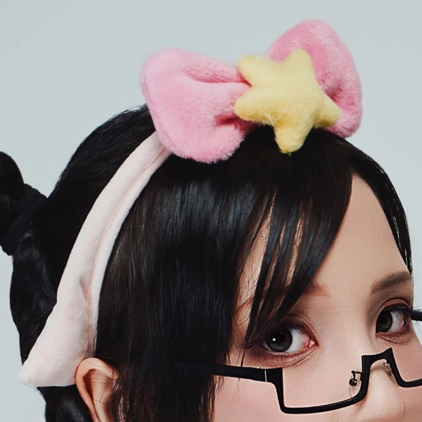 Chiitan Otter Ears Heaband - Kawaii Plush Cosplay MOEFLAVOR - Beige