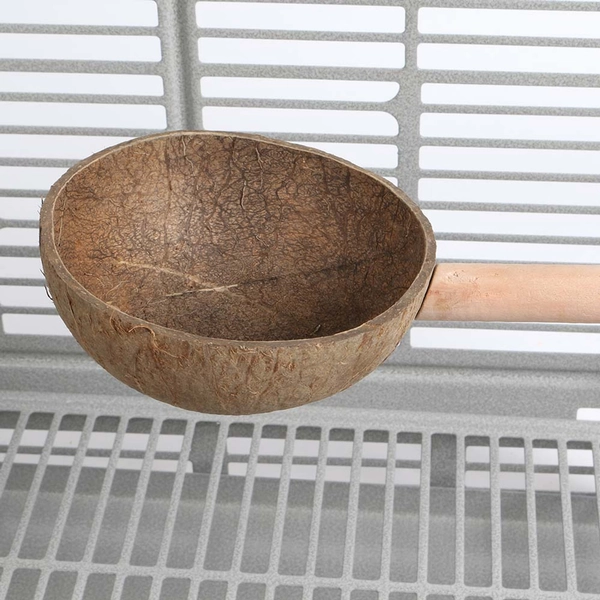 Parrot Perch and Feeding Cup - Medium