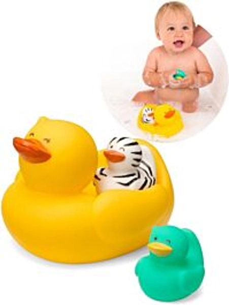 rubber duck for bathtime - 3 badefigurer
