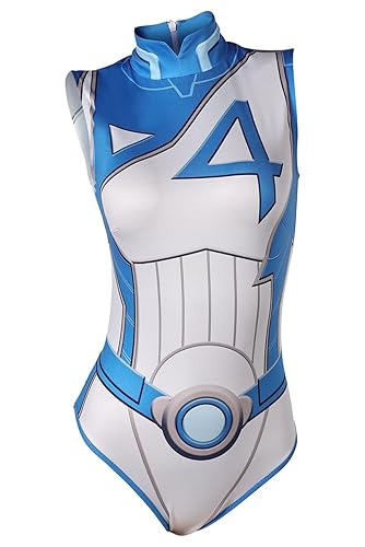 Invisible Woman Cosplay Bathing Suit