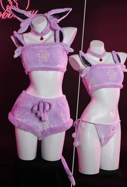 Espeon Cute Fluffy Lingerie