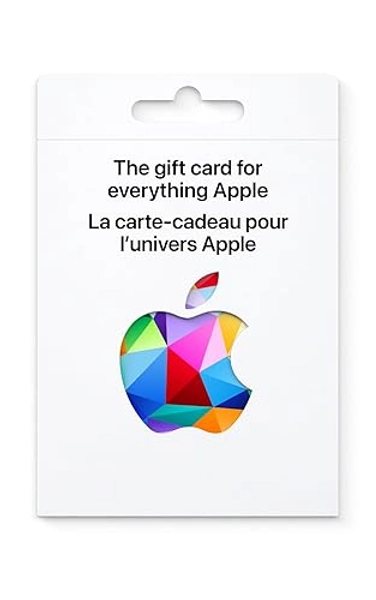 Apple Gift Card - App Store, iTunes, iPhone, iPad, AirPods, MacBook, accessories and more