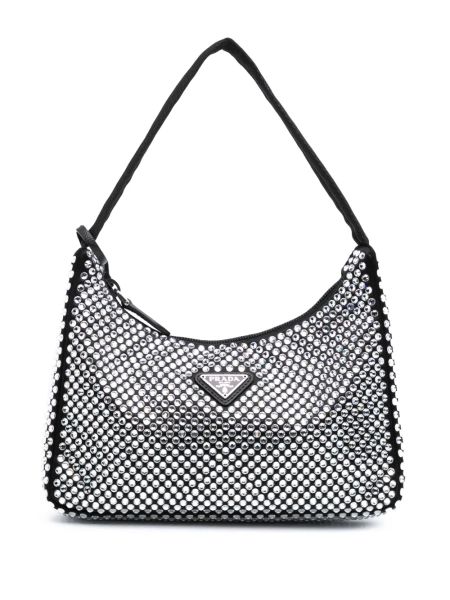 2019-2024 Mini Satin Crystal Re-Edition 2000 shoulder bag | One Size