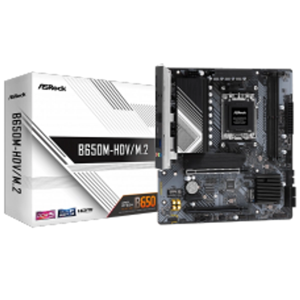 Motherboard ASRock B650M-HDV/M.2, Chipset B650, AMD AM5, M-ATX, DDR5