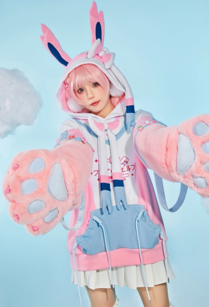 Pokemon Sylveon Paw Hoodie