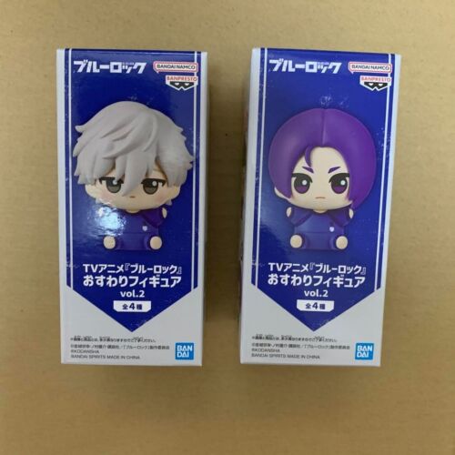 New Blue Rock sitting figure Set of Two Seishiro Nagi Reo Mikage BANPRESTO  | eBay