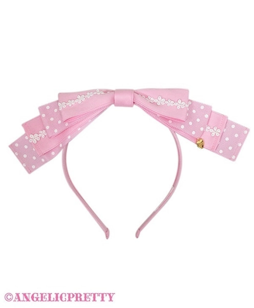 [Reservation] Sweet Dot Ribbon Michelle Headbow