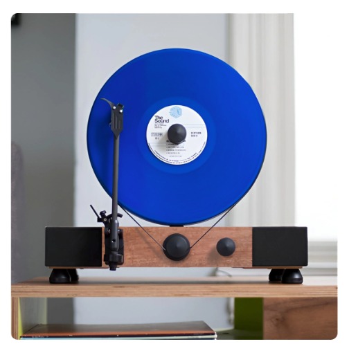 Gramovox "Classic" Floating Record vertical turntable - Walnut