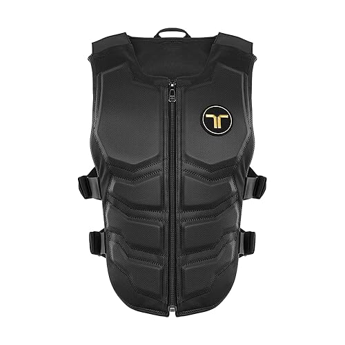bHaptics TactSuit X40 - Immersive Haptic Vest for VR Gaming with 40 Feedback Motors, Supports Meta Quest, PS VR2, Steam VR, Audio-to-Haptics, Bluetooth & Wired Connectivity