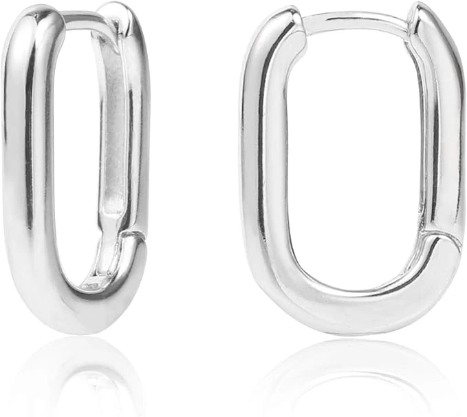 Boucles d’oreilles argent minimalistes