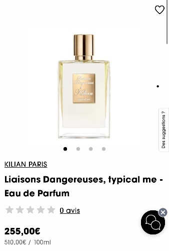 Liaison dangereuses Kilian Parfum