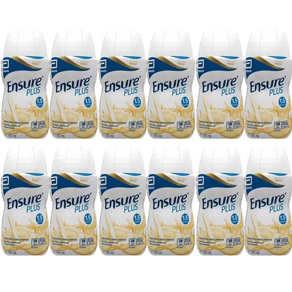 Ensure Plus Drink Supplement Banana Flavour 200ml - Pack 12