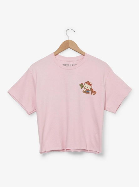 Sanrio Hello Kitty and Friends Howdy Friends Women's Cropped T-Shirt