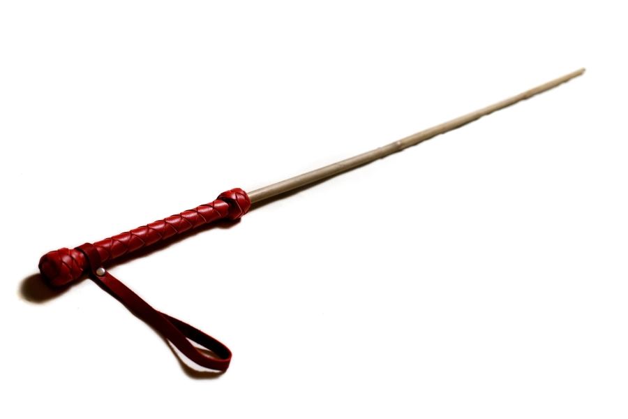 BDSM Cane, Spanking bamboo cane, Leather riding crop, Bdsm handmade tools.