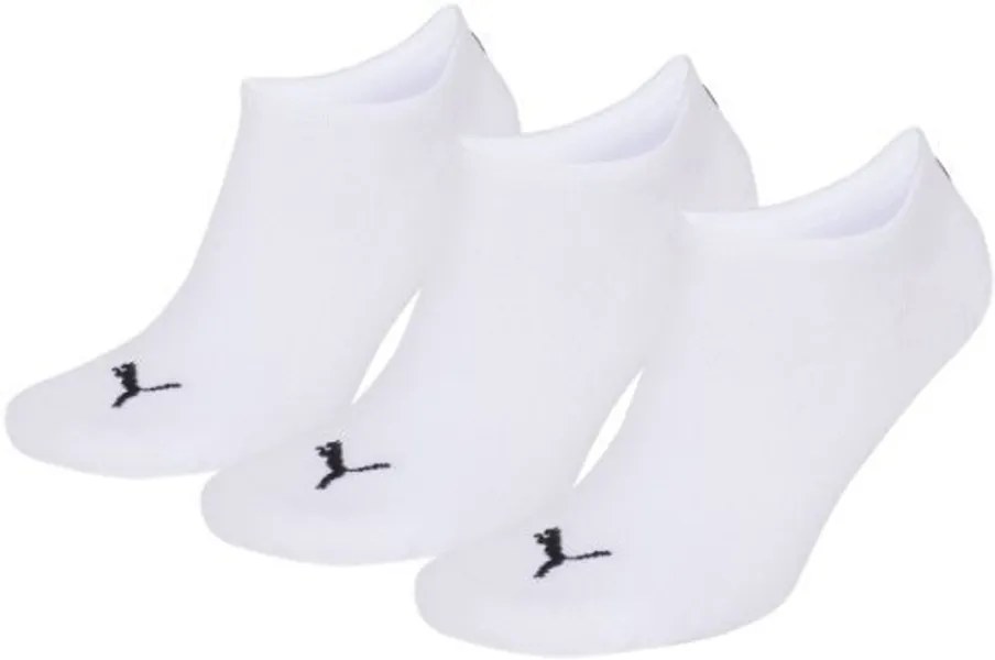 PUMA Invisible Unisex Sneakers Socken 9er Set 9 Paar - Weiß