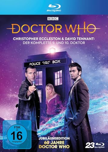 Doctor Who - Die Christopher Eccleston und David Tennant Jahre: Der komplette 9. und 10. Doktor - 60 JAHRE DOCTOR WHO BOX LTD. [Blu-ray]