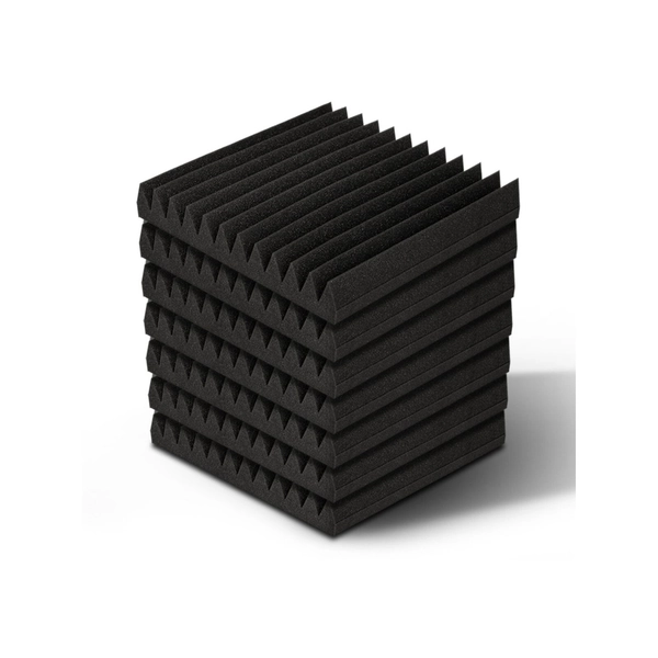 Alpha Acoustic Foam 20pcs 30x30x5cm Sound Absorption Proofing Panel Studio Wedge